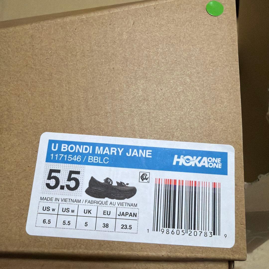 靴 HOKA U BONDI MARY JANE