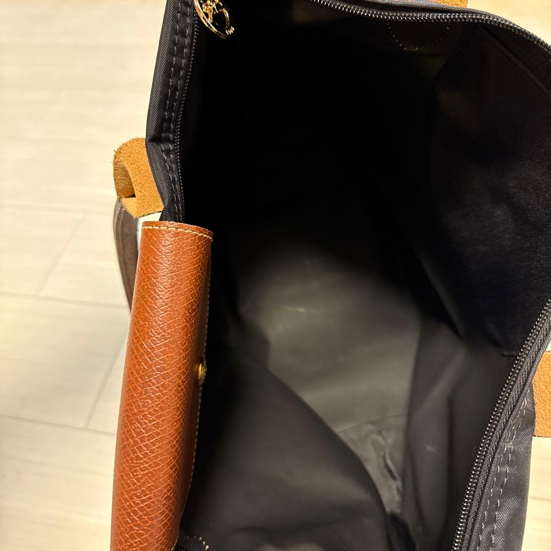 LONGCHAMPロンシャンル プリアージュ トートバッグMノアールブラック黒