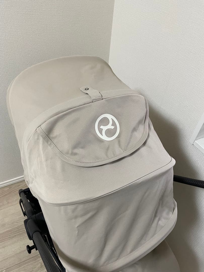 サイベックス　メリオカーボン　2023 シーシェルベージュ　正規レインカバー付き