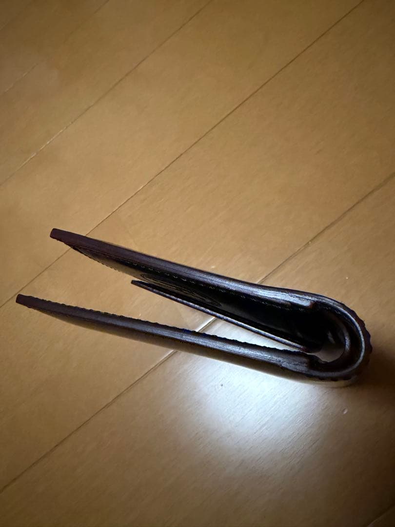 【専用になります】ganzo シェルコードバン2二つ折り財布　小銭入れ付き