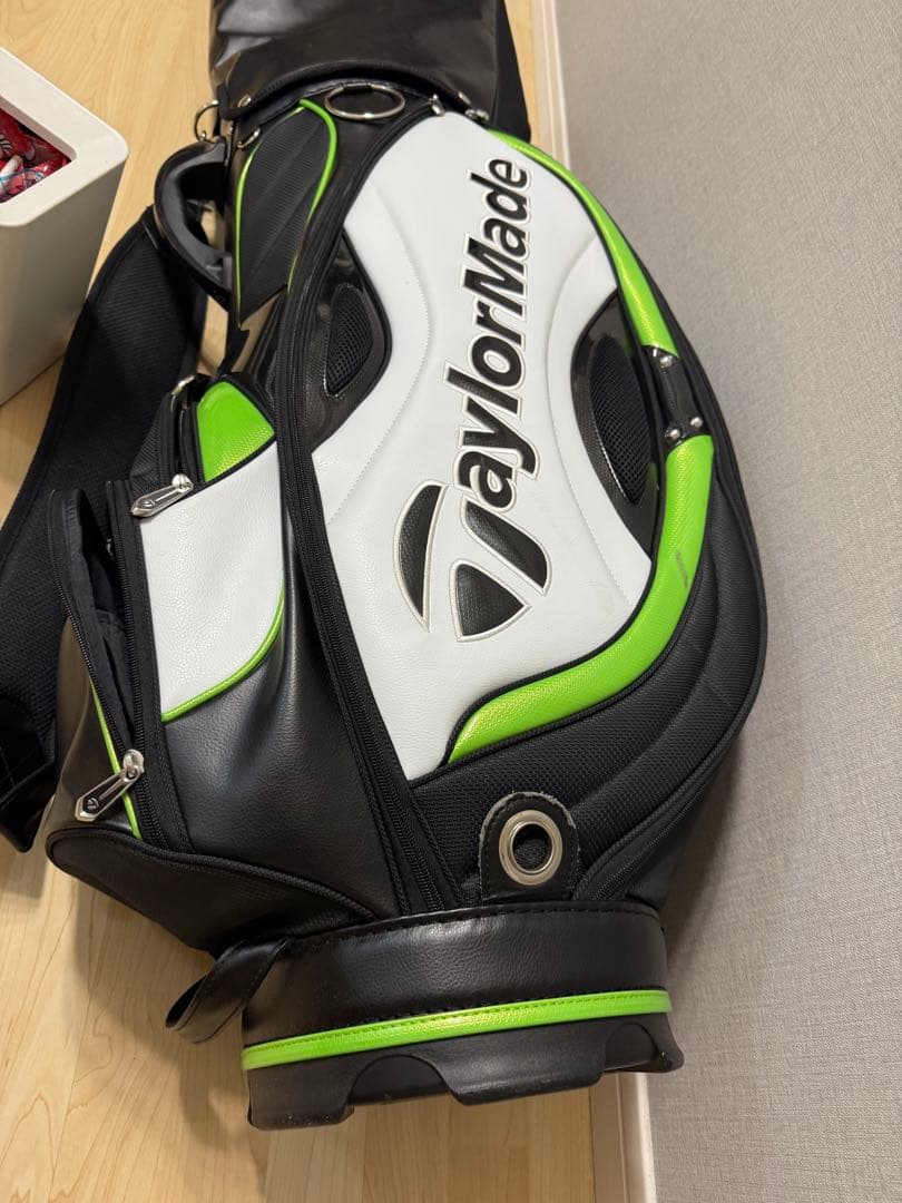 【最終価格】TaylorMade ゴルフバッグ ホワイト/グリーン