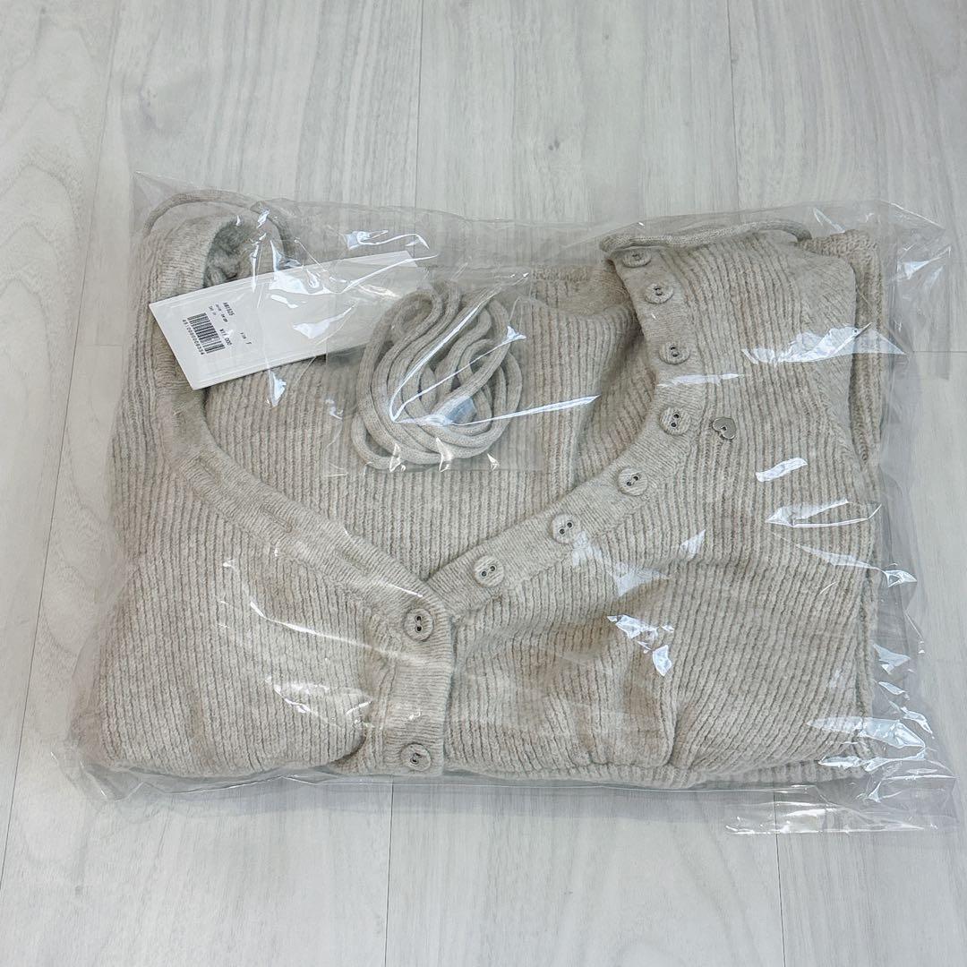 トップス Delta button tops beige andmary