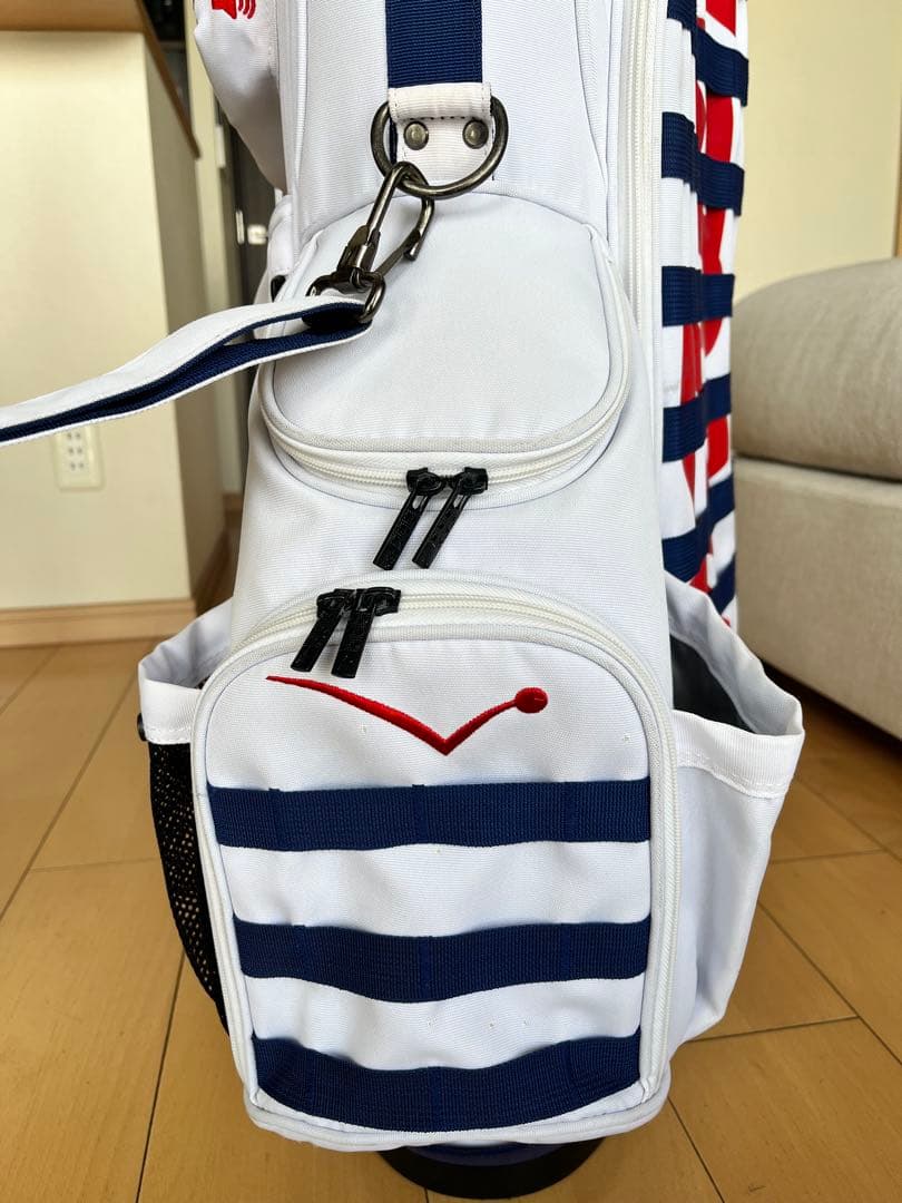 美品希少ラッセルノRusseluno スタンド型キャディバッグ　完売品　ルチャ