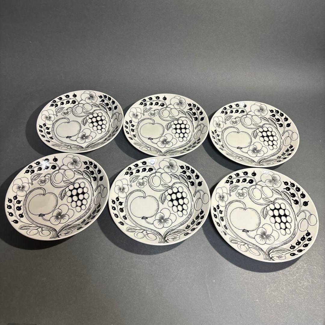 アラビア　プレート　6客　北欧