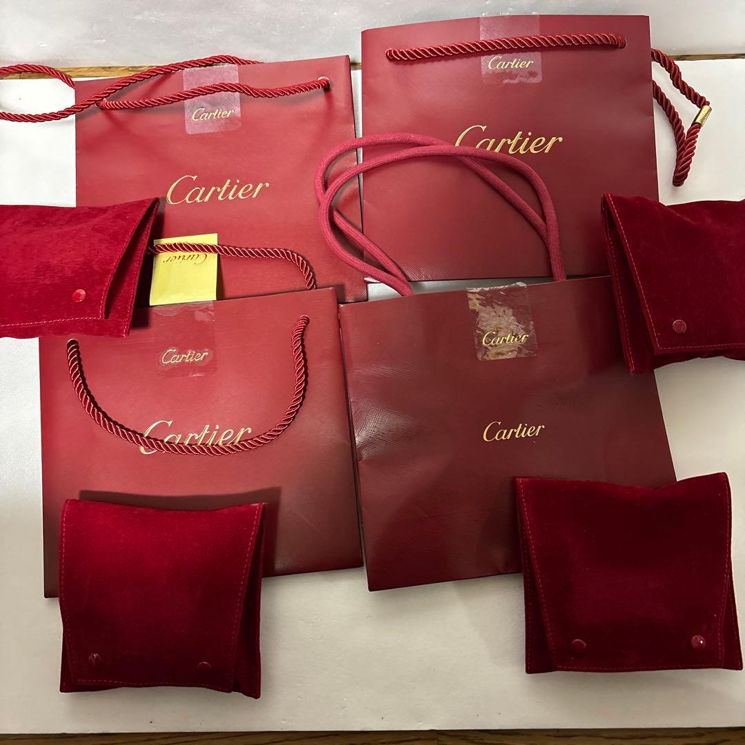 Cartier カルティエ ショッパー　時計ケース　4セット