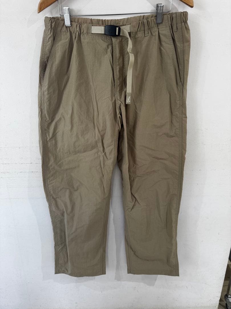 GRAMICCI ×RHC ベージュナイロンパンツ XL
