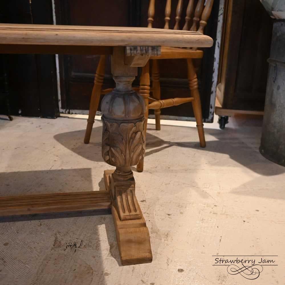 IFU-423 英国アンティーク 剥離 コーヒーテーブル テーブル 花台 小家具