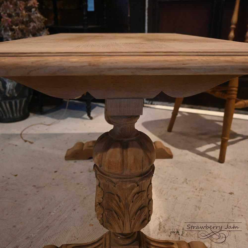 IFU-423 英国アンティーク 剥離 コーヒーテーブル テーブル 花台 小家具