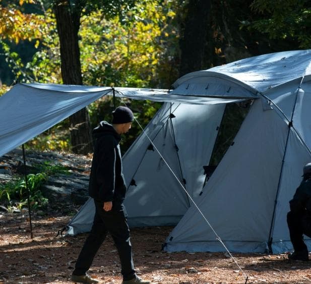 muraco ZIZ TENT SHELTER 5P グレー テント 新品未使用