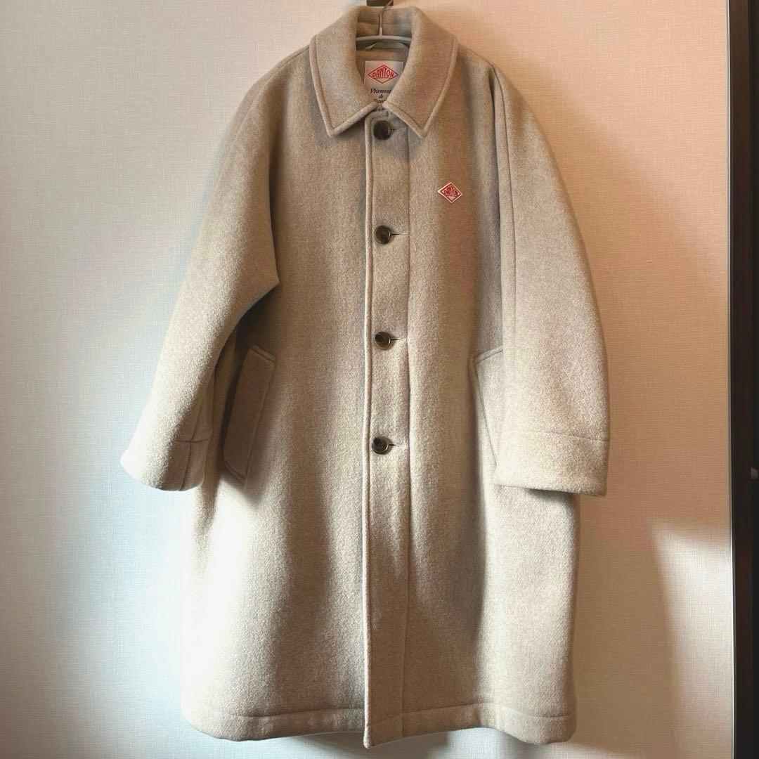 【美品】DANTON ドルマンロングコート