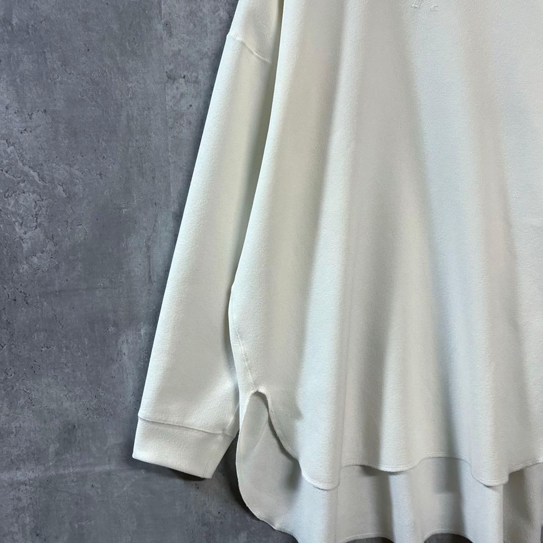 WhimGazetteVガゼットプルオーバーきれいめ素材で大人トレンドライクF