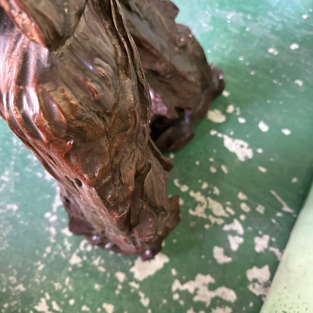 ★ 鳥 木彫り インテリア 小物 家具 アンティーク 木製 彫刻 オブジェ 格安