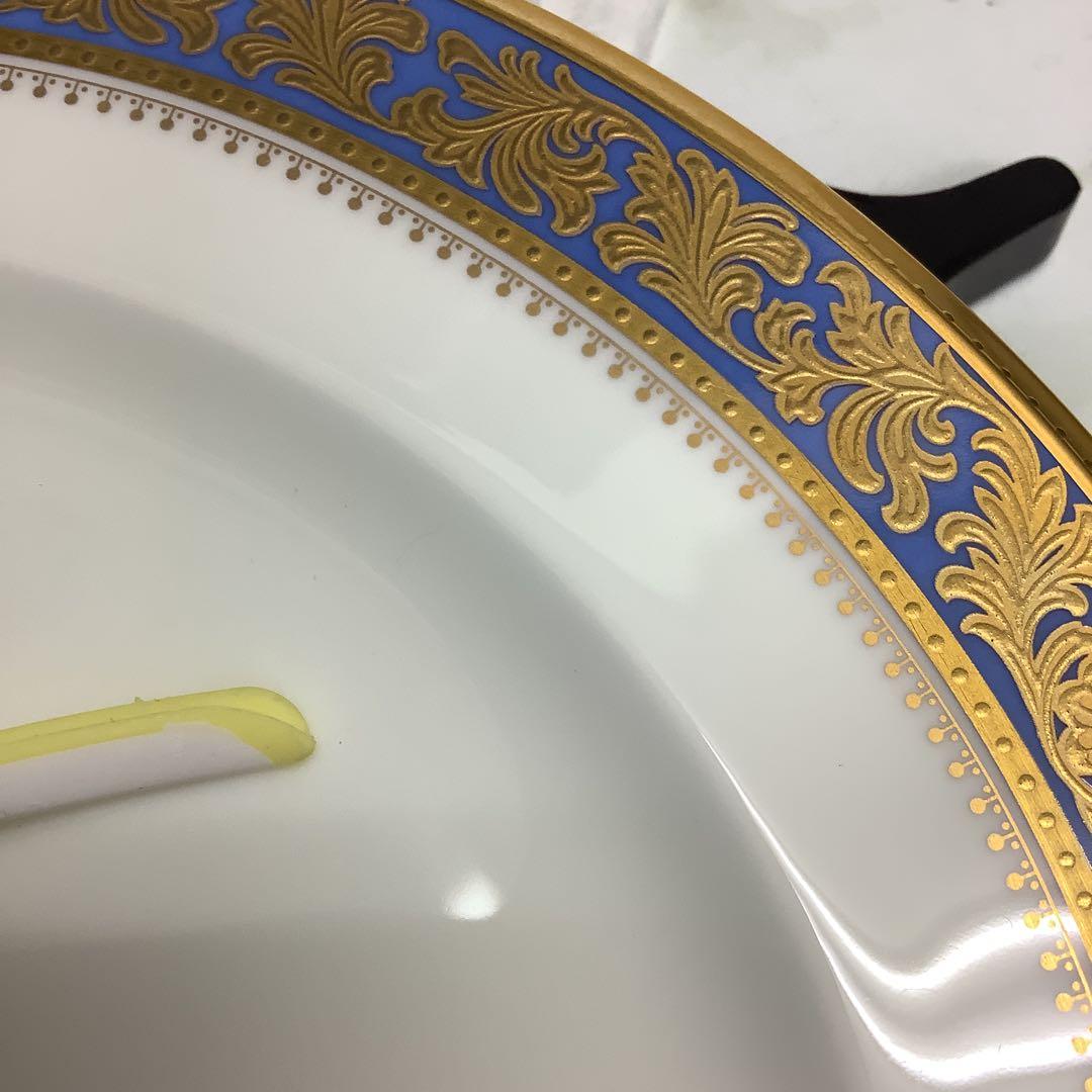 新品 ノリタケ　Noritake グランブロシェ 4枚　21.5 プレート　お皿