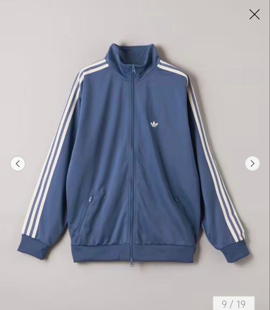 adidas Originals トラックジャケット 2XS ライトブルー