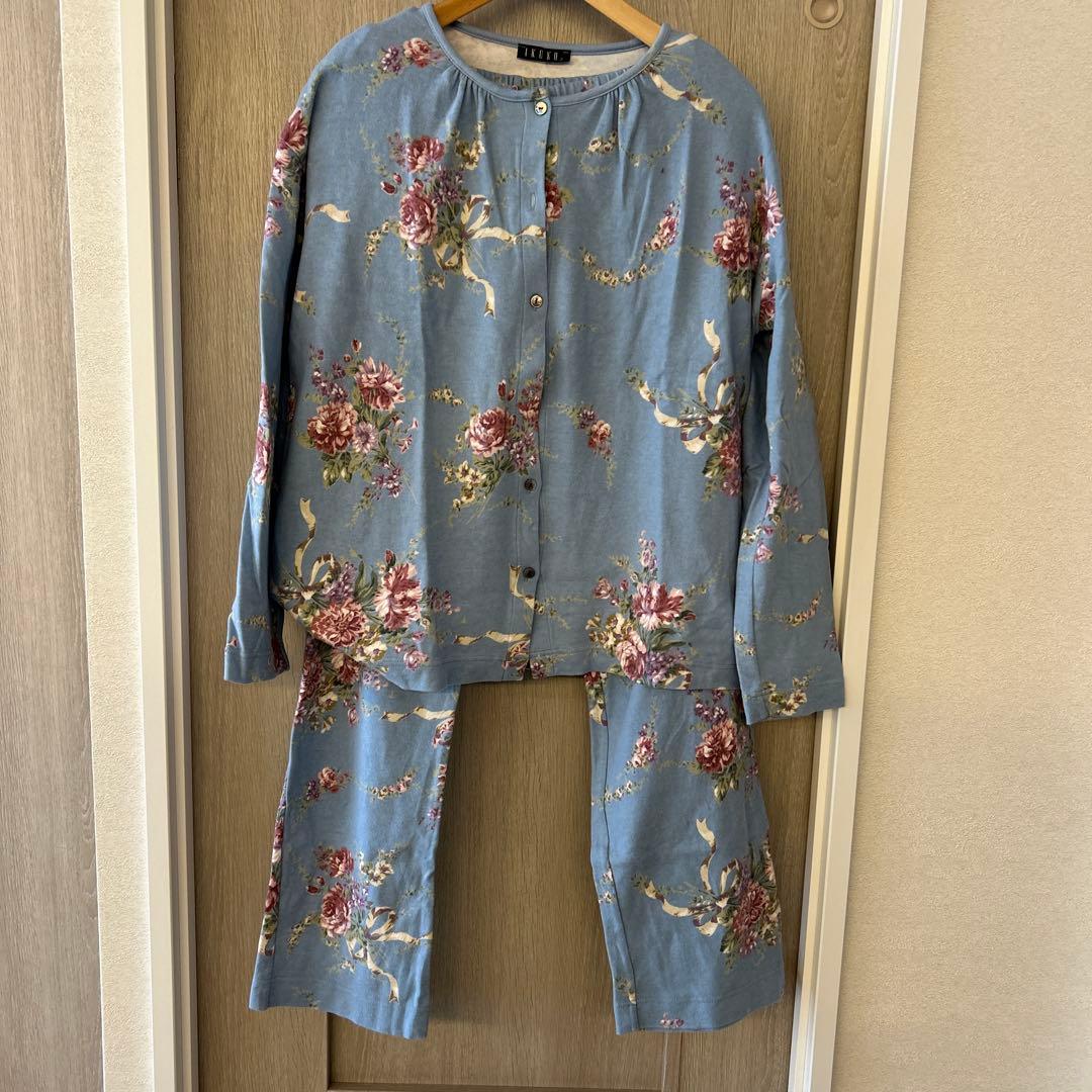 IKUKO フラワーセットアップ ブルー