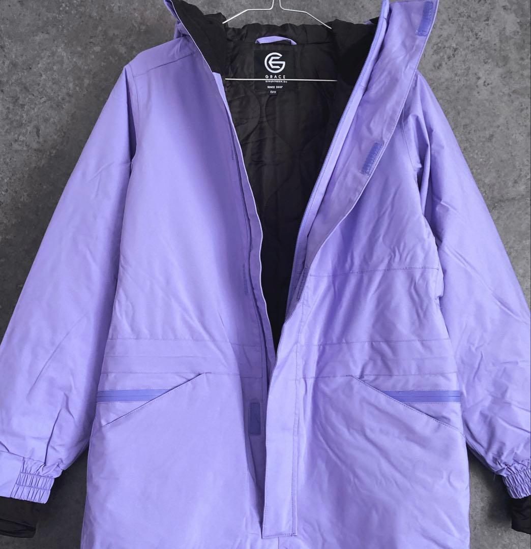 【新品】 GRACE ENGINEER'S つなぎ GE-770 パープル