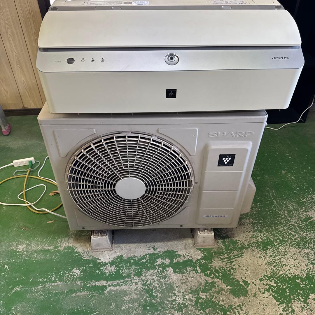 と*お様 SHARP シャープ　エアコン 室外機　室内機　AY-F40 XE4