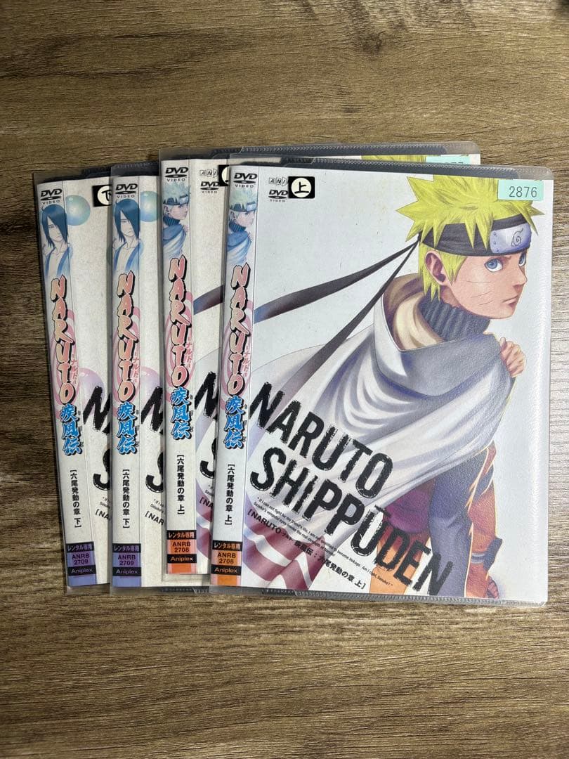 ナルトdvdレンタル落ちセット