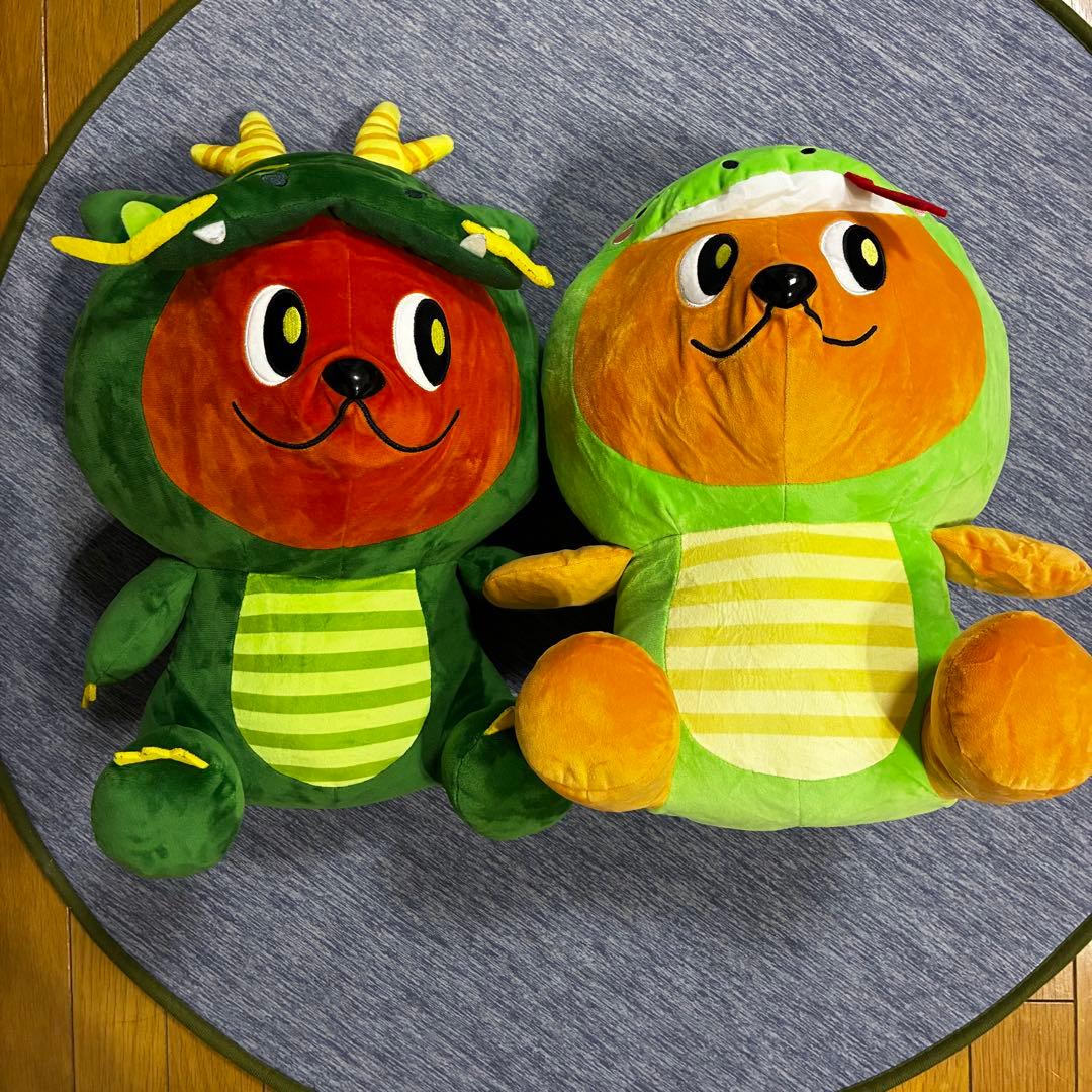 【非売品】わたぴー 綿半 干支ぬいぐるみ 辰年 2024巳年 2025