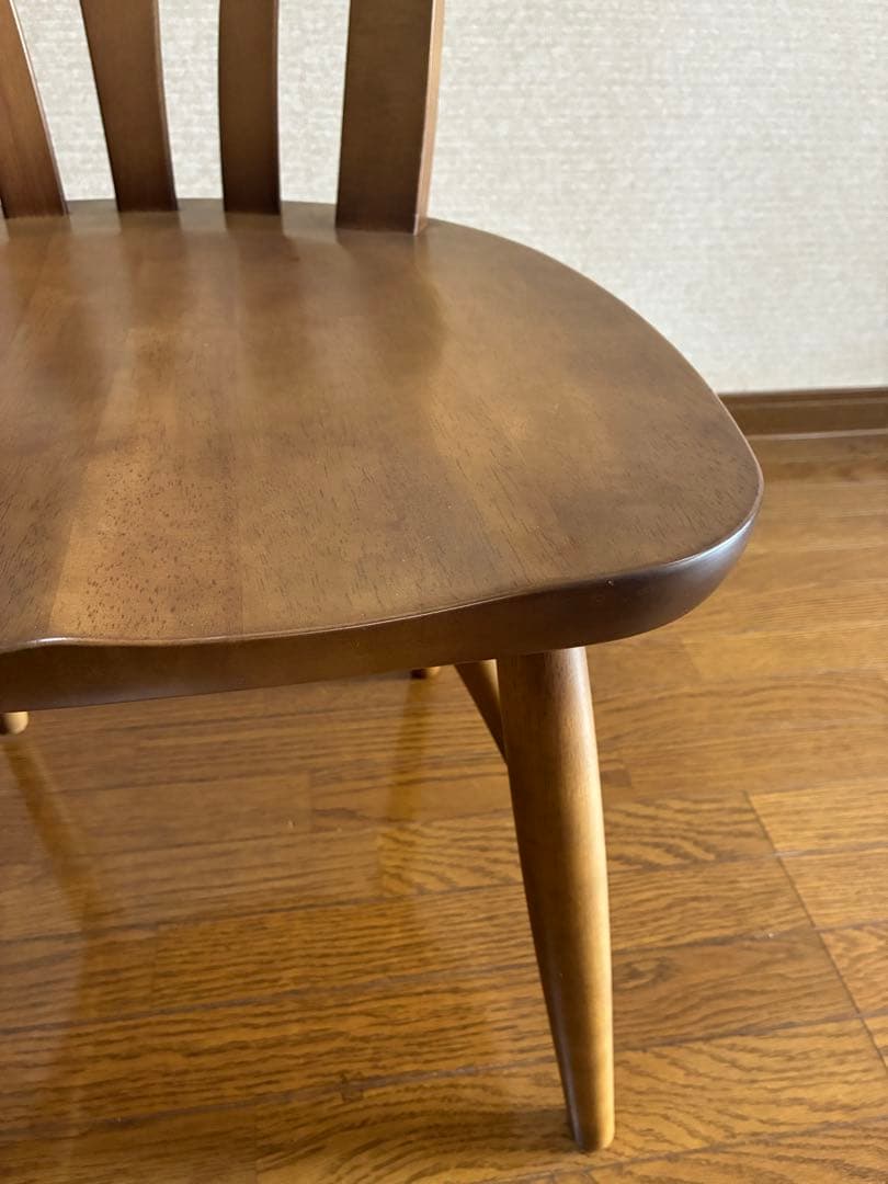 ②カリモク コロニアル ダイニングチェア 肘なし 回転なし　1脚