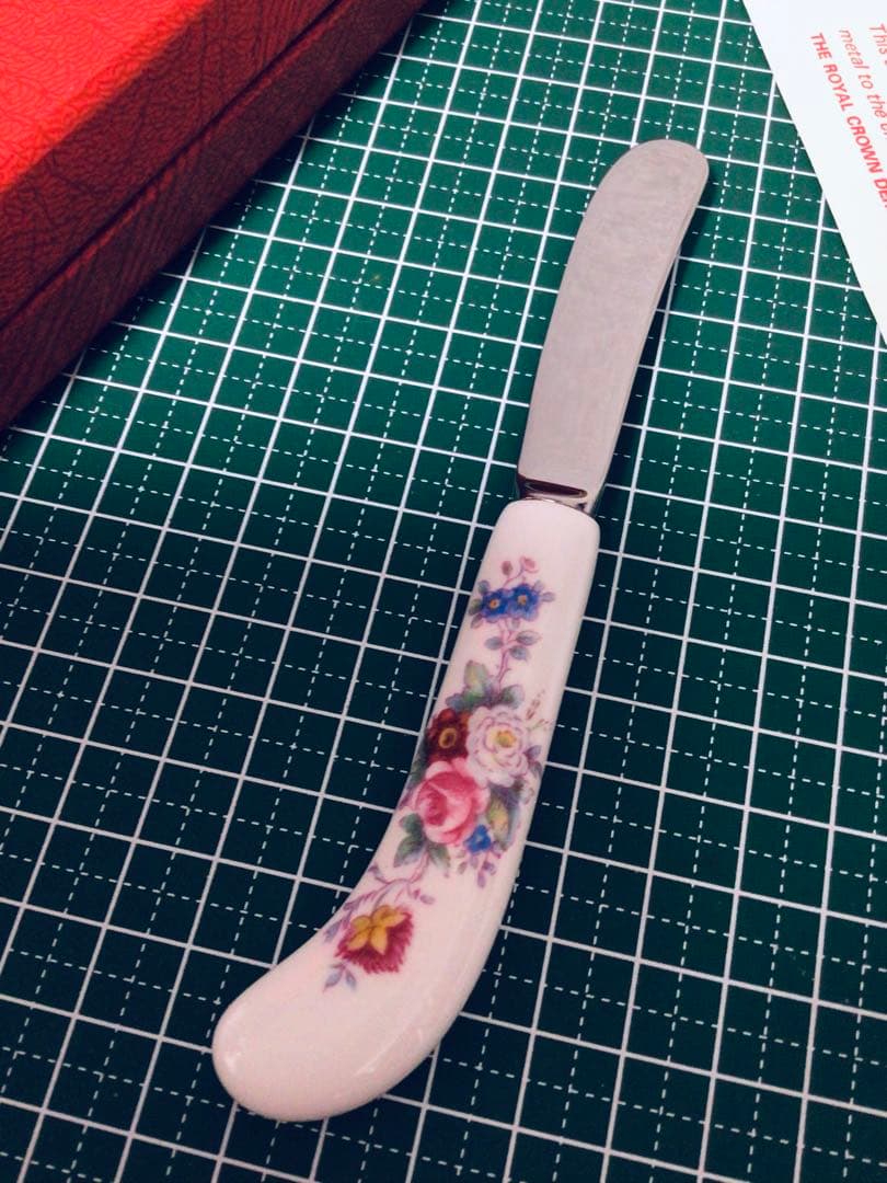 英国 ロイヤルクラウンダービー ビンテージ Posy 花柄模様 茶器2点 未使用