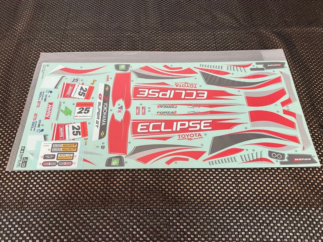 タミヤ ECLIPSE ADVAN SC430 ボディ&ステッカーセット【新品】