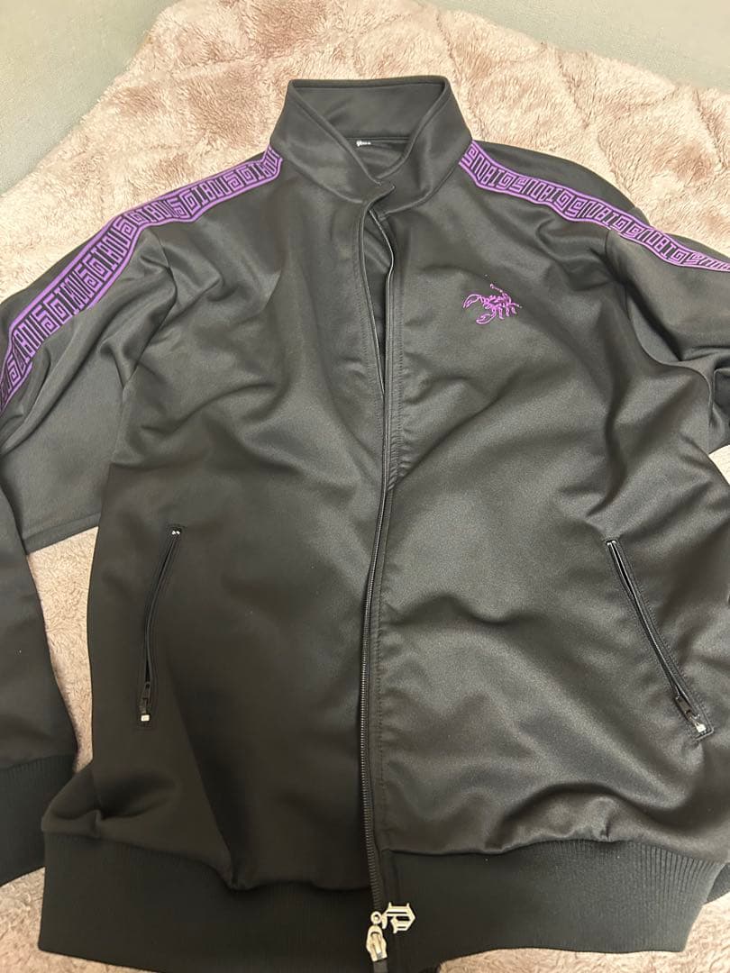 トップス gibous logo jersey scorpion black purple