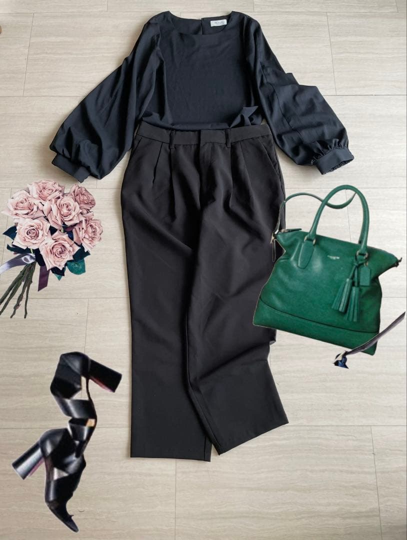 しんちゃん◆オフィスカジュアル　オンオフ　きれいめ＊シック＊コーデ◆ Ｌ