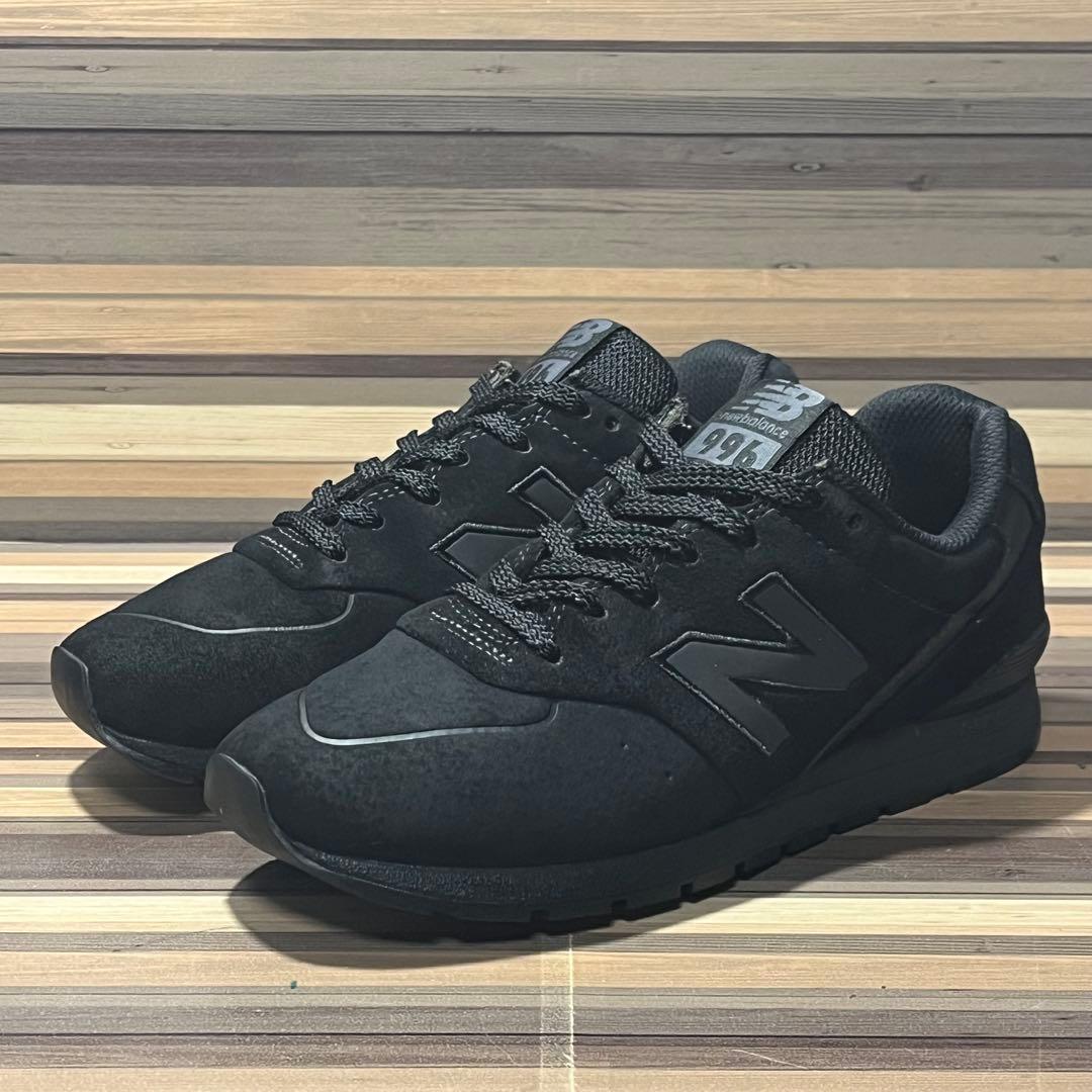 NB CM996 MC2 オールブラック 23.5cm(US5.5)