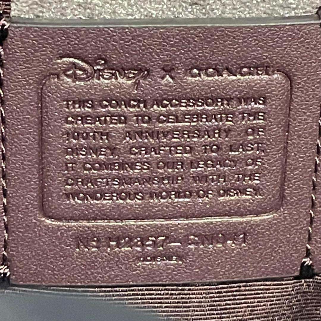 ✨未使用品✨DISNEY×COACHコーナージップ ポーチ ウインクミッキー