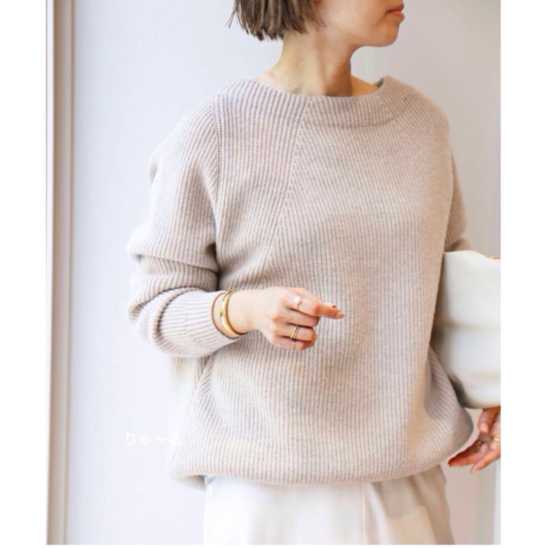 1回時短⭐️31900円⭐️ドゥーズィエムクラス OLBIA アゼプルオーバー