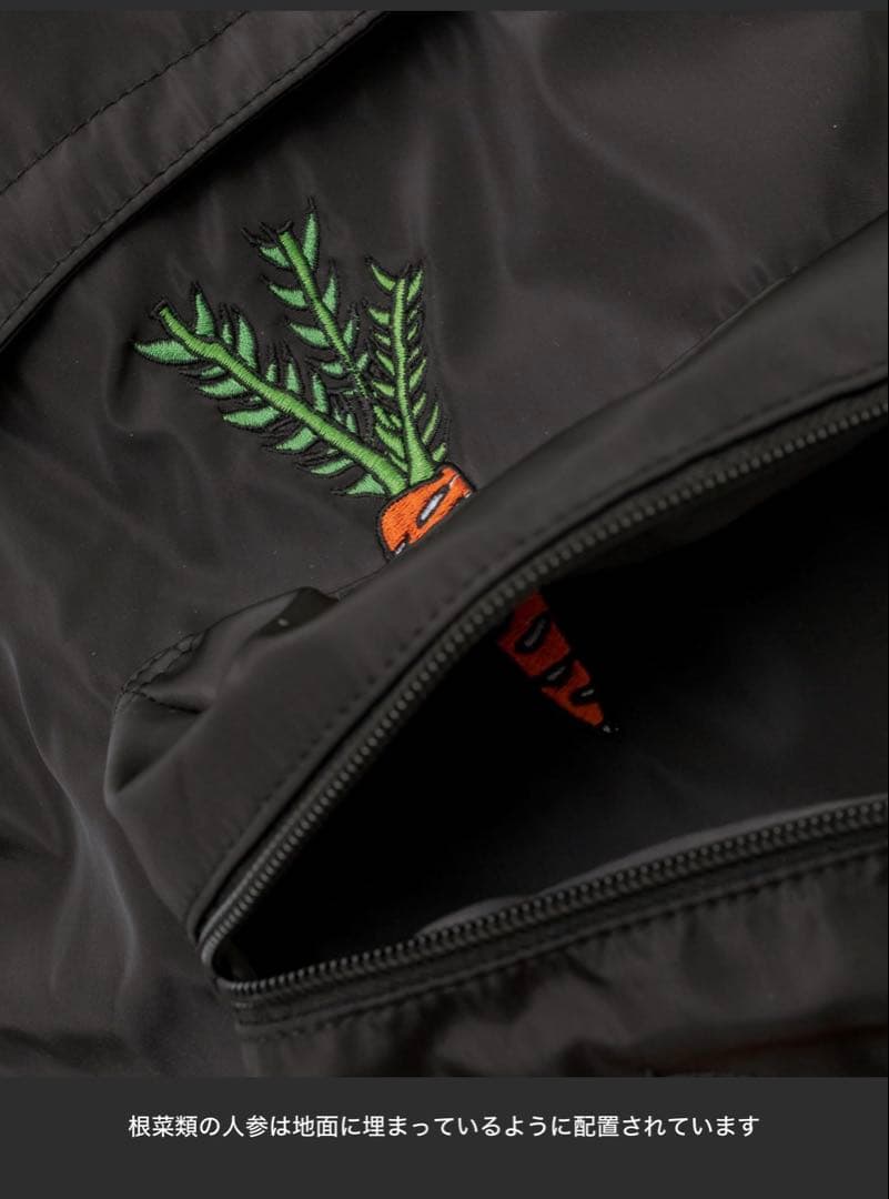 【美品】ear×KEN NAKAYAMA 808 刺繍リュック 黒｜即発送