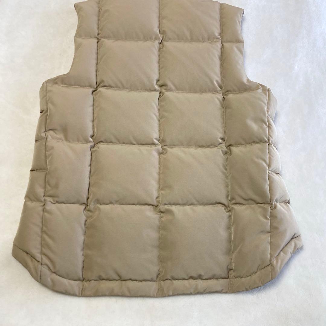 未使用級 ラルフローレン ニットダウンベスト ベージュ