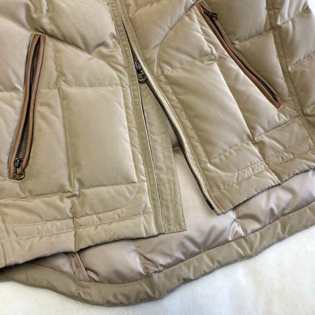 未使用級 ラルフローレン ニットダウンベスト ベージュ