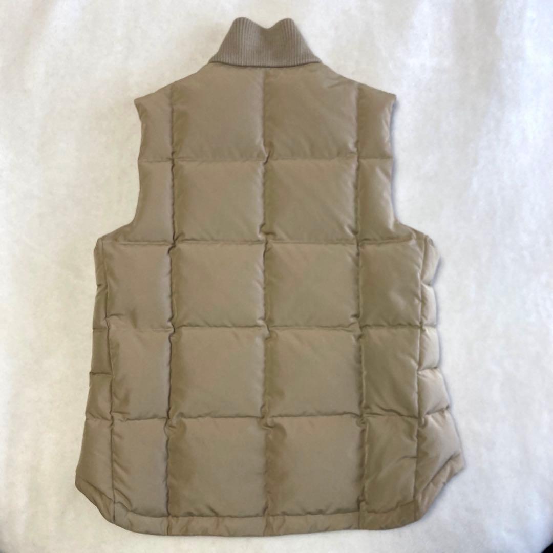 未使用級 ラルフローレン ニットダウンベスト ベージュ