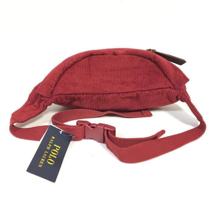 新品 タグ付き ポロラルフローレン コーデュロイ ウエストパック ウエストバッグ