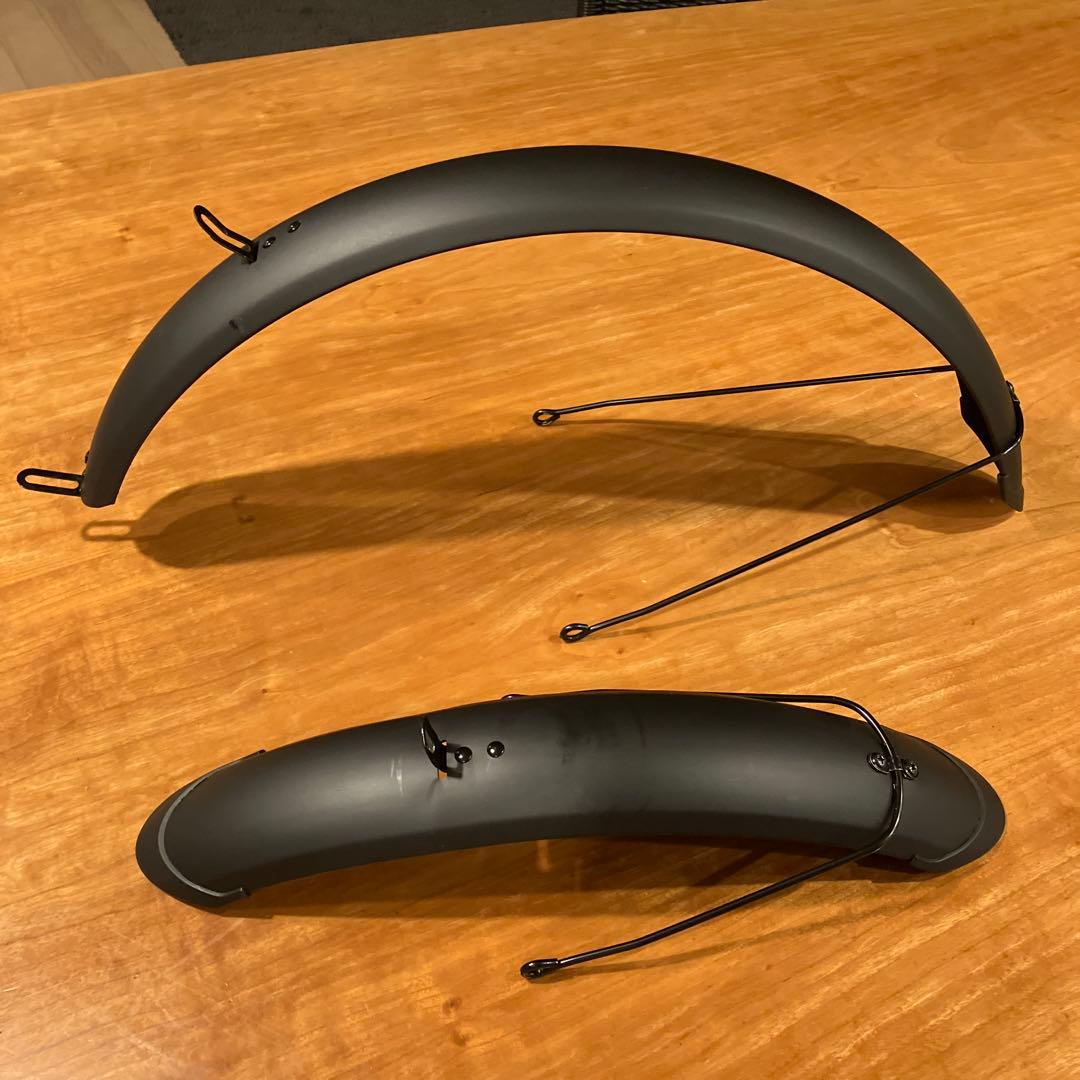 MATE fusion メイト　フュージョン泥よけセット ブラック 前後用