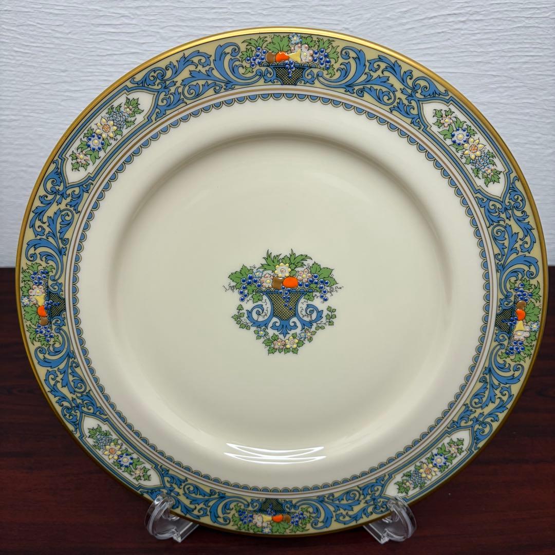 LENOX AUTUMN プレート 27cm 6枚 金彩