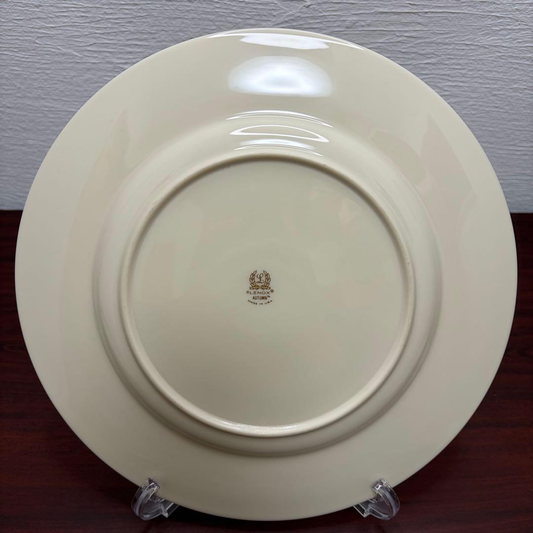 LENOX AUTUMN プレート 27cm 6枚 金彩