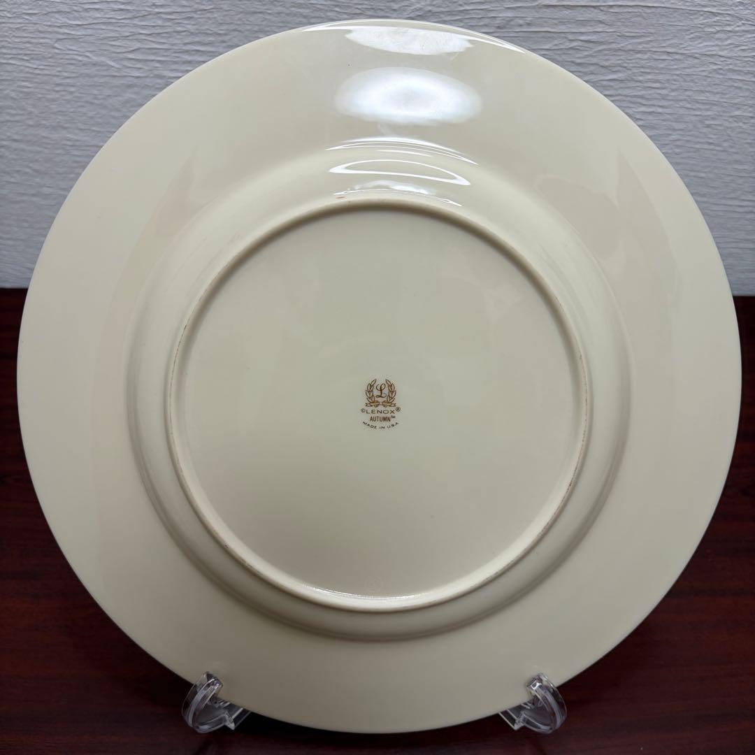 LENOX AUTUMN プレート 27cm 6枚 金彩