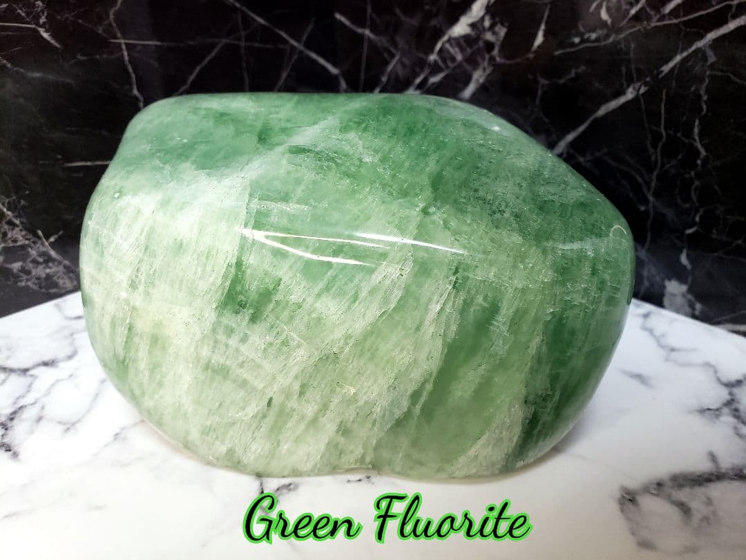癒しの奇跡/輝石✧最高品質『グリーンフローライト』