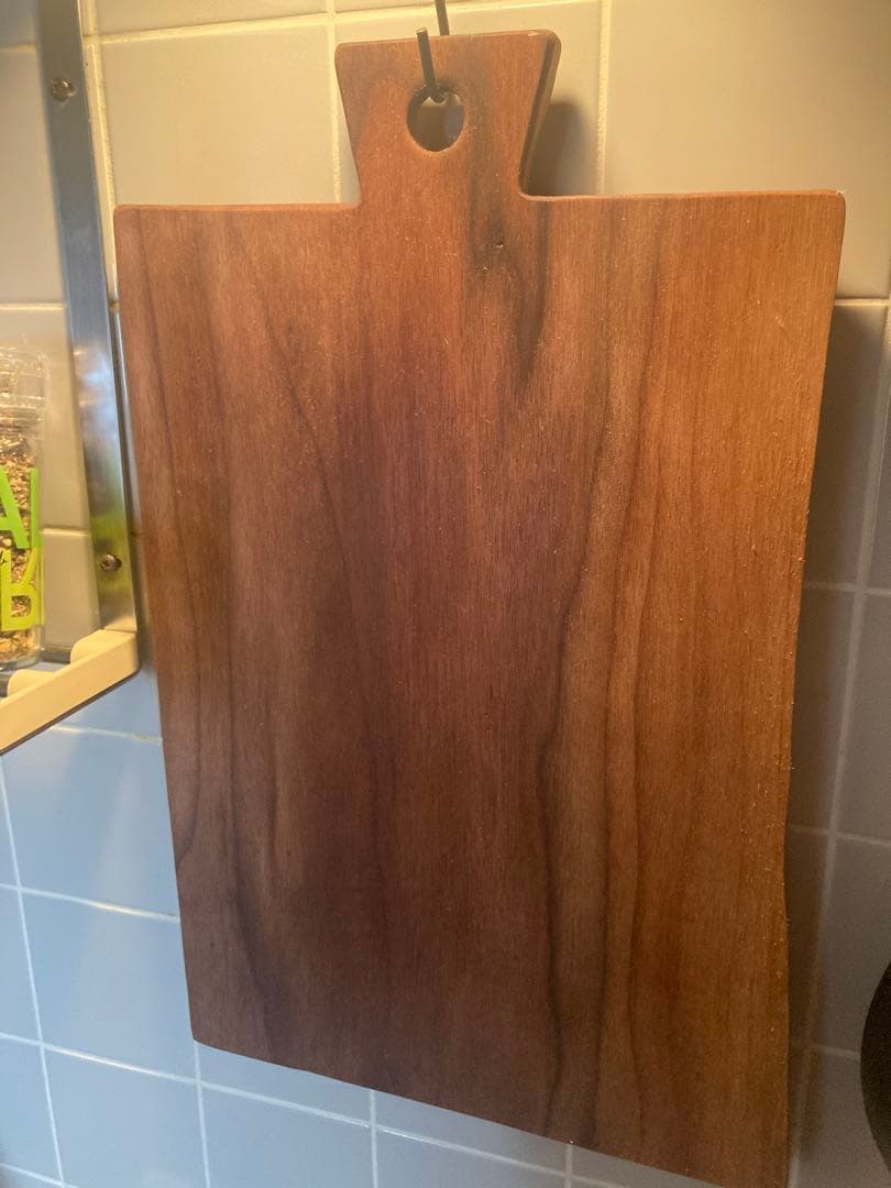 送料込○希少ブラックウォールナット天然木まな板カッティングボード