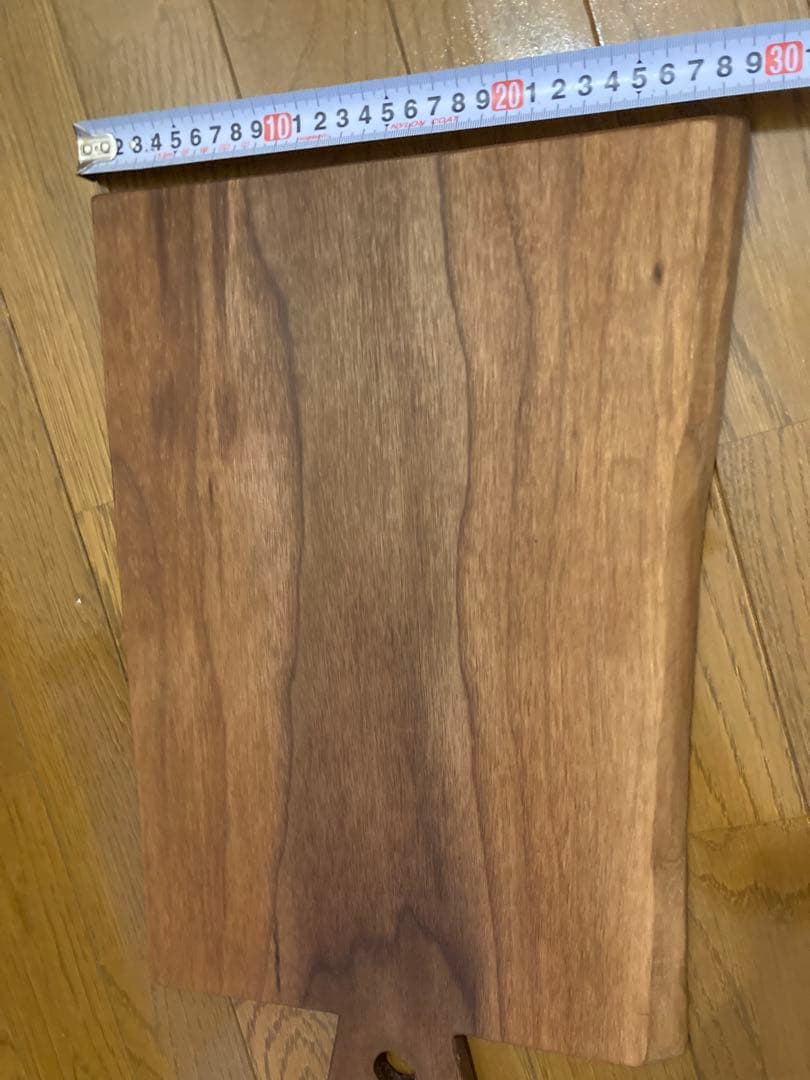 送料込○希少ブラックウォールナット天然木まな板カッティングボード