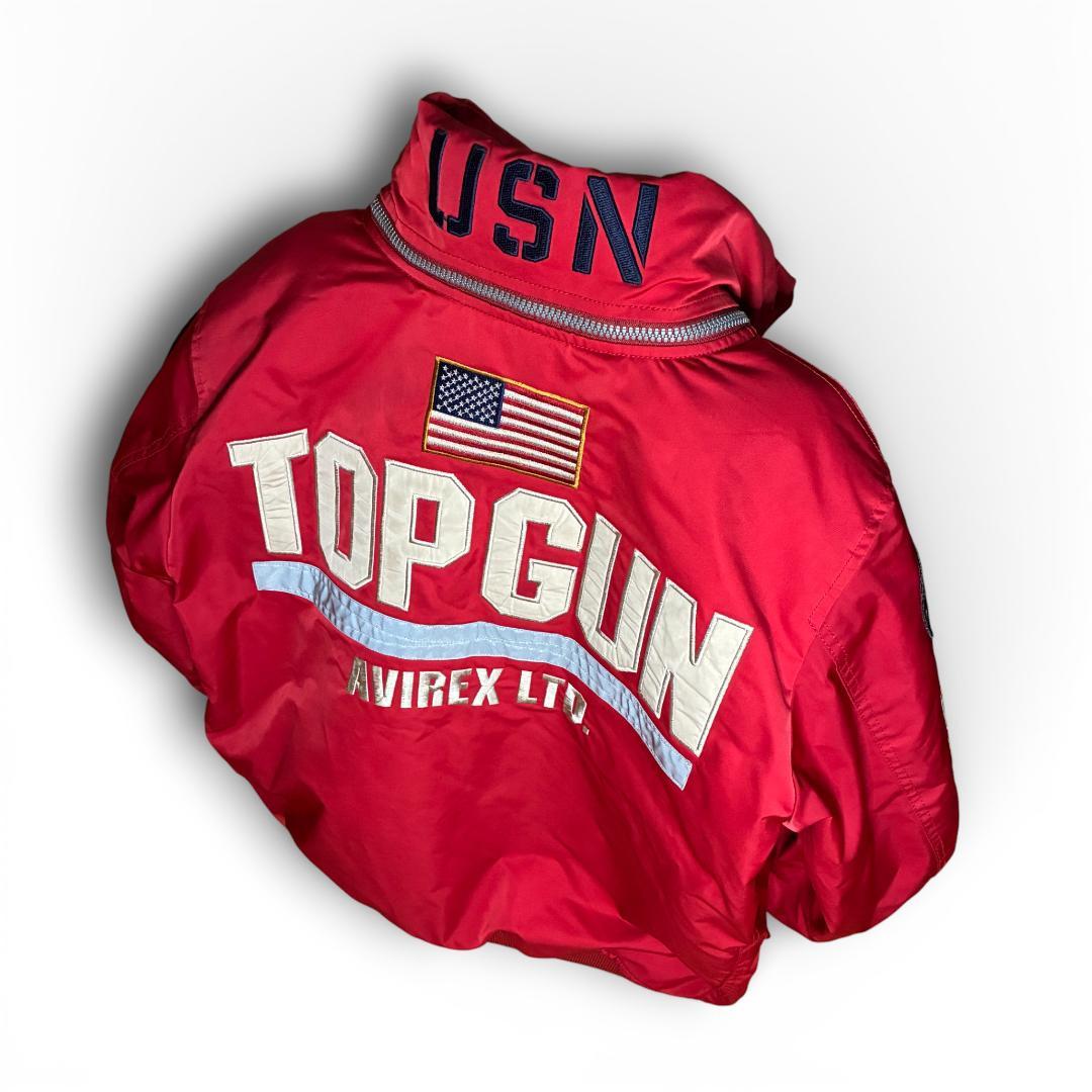AVIREX TOPGUN フライトジャケット MA-1 ボンバージャケット
