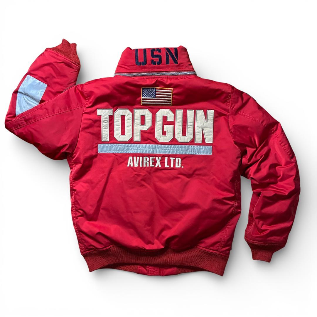 AVIREX TOPGUN フライトジャケット MA-1 ボンバージャケット