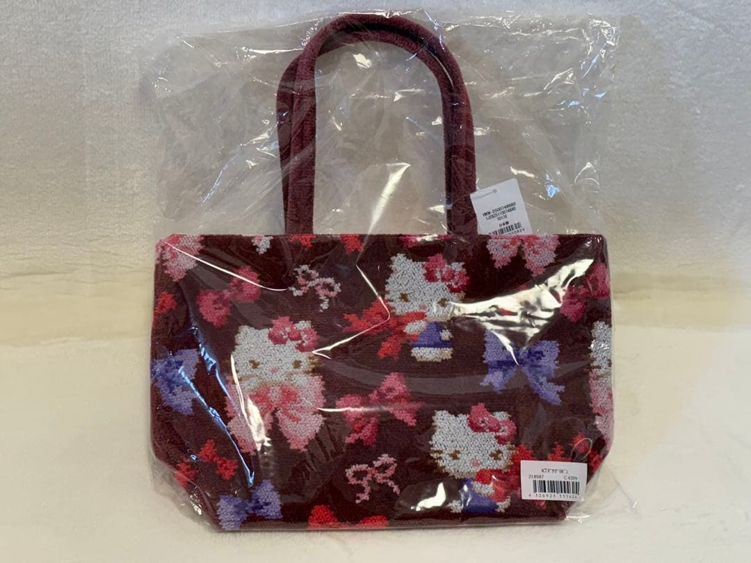 新品未開封★限定完売品★厳選柄★フェイラー×ハローキティー★トートバッグ★Ａ