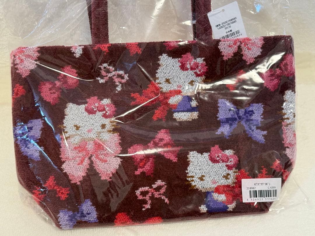 新品未開封★限定完売品★厳選柄★フェイラー×ハローキティー★トートバッグ★Ａ