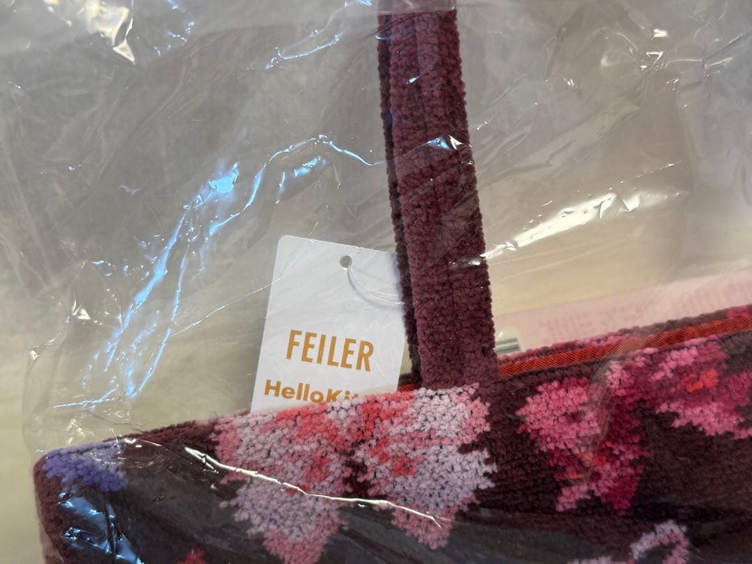 新品未開封★限定完売品★厳選柄★フェイラー×ハローキティー★トートバッグ★Ａ