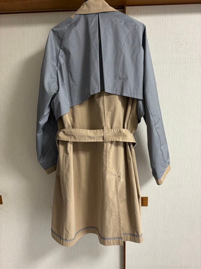 kolor BEACON 素材コンビ トレンチコート 2019ss