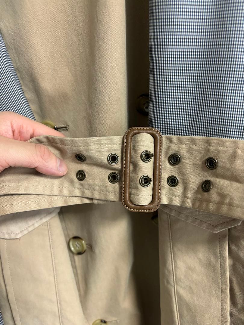 kolor BEACON 素材コンビ トレンチコート 2019ss